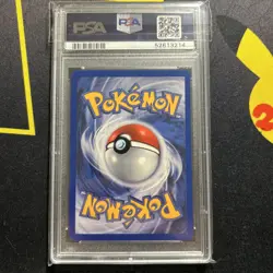 PSA 9 Erika’s Clefable 3/132 -Vintage Holo Graded Pokemon Card- Gym Heroes SWIRL - Image 4
