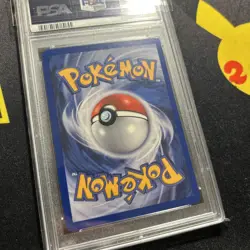 PSA 9 Erika’s Clefable 3/132 -Vintage Holo Graded Pokemon Card- Gym Heroes SWIRL - Image 5