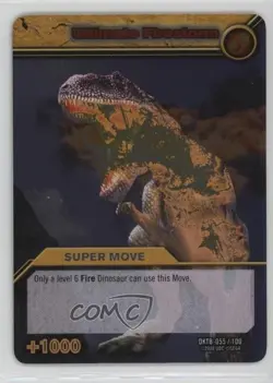 2008 Dinosaur King Trading Card Game Series 2: Colossal Team Battle #DKTB-055 - Image 1