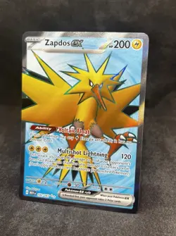 Pokemon TCG Zapdos EX 192/165 Scarlet & Violet 151 Card English, NM Condition - Image 3
