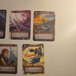 Sorcery Contested Realm Alpha Kickstarter 14x ELITE Fire cards LOT Pack Fresh M - Image 3