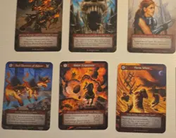 Sorcery Contested Realm Alpha Kickstarter 14x ELITE Fire cards LOT Pack Fresh M - Image 4