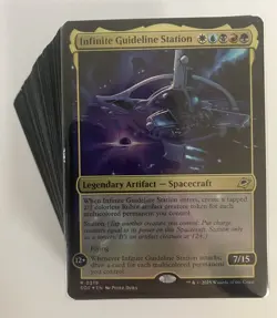 MTG Magic The Gathering Infinite Guide Station Budget 100 Card Commander Deck - Image 1