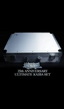 Yugioh Sealed 25th Anniversary Ultimate Kaiba Set Briefcase English Edition - Image 1