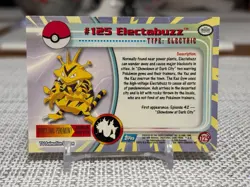 2000 Topps Pokemon Series 3 #125 Electabuzz (Blue Logo) Non Holo NM - Image 2