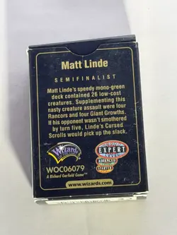 MTG World Championships Tokyo 1999 Matt Linde Deck - Image 3