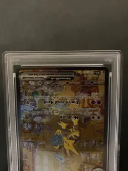 Pokemon TCG Alakazam EX Holo Ultra Rare Scarlet and Violet 151 #201 PSA 9 - Image 4