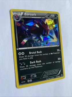 Zoroark Holo Rare | Erforscher der Finsternis | #71 | Cracked Ice | Pokemon TCG - Image 2