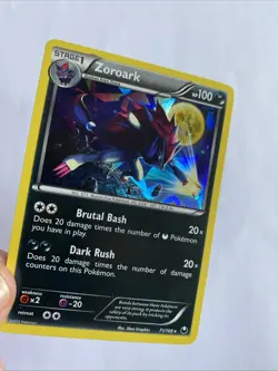 Zoroark Holo Rare | Erforscher der Finsternis | #71 | Cracked Ice | Pokemon TCG - Image 3