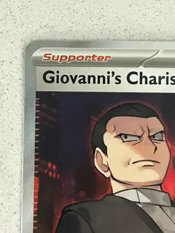 Giovanni's Charisma SR 197/165 Secret Rare Pokemon Scarlet Violet 151 Near Mint - Image 2