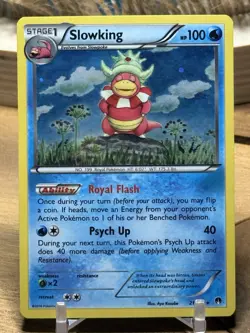 Pokemon TCG - Slowking - 21/122 - Alternate Holo - XY: Breakpoint LP - Image 1