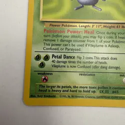 Vileplume - 31/64 Jungle - Pokemon TCG - 1999 vintage non-holo rare LP - Image 5