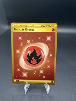 Basic Fire Energy 230/197 SR Pokemon TCG Obsidian Flames Secret Rare Holo NM - Image 1