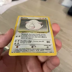 Chansey 3/102 Pokemon TCG Base Set Holo HP - Image 2