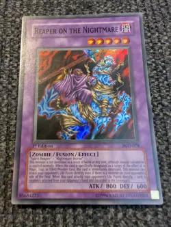 Reaper Of The Nightmare 1st Edition Super Rare PGD-078 Yu-Gi-Oh! TCG - Image 1