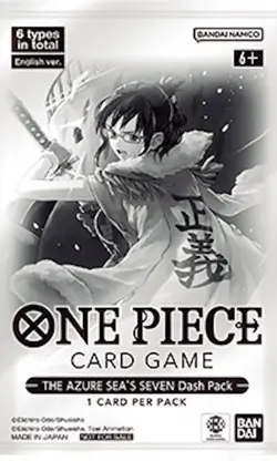 One Piece OP-14 The Azure Sea’s Seven ENG Booster Box IN HAND + Dash Pack NEW - Image 2
