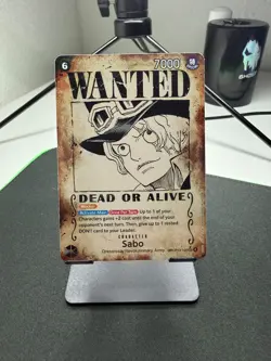 One Piece TCG - Sabo OP13-120 / SP / Wanted / SEC / Alt Art - Image 1