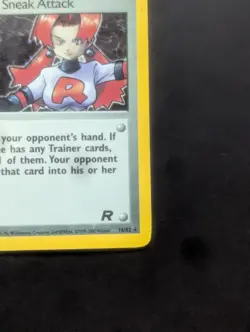 🚀 Pokemon TCG Rocket’s Sneak Attack - Team Rocket (16/82) - VintageHolo Trainer - Image 3