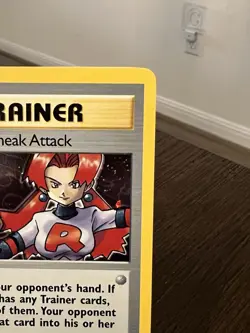 Pokemon TCG Rockets Sneak Attack Holo Trainer Card 16/82 Unlimited - Image 5