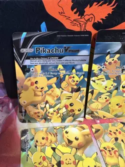 Pokemon Sword & Shield Pikachu V-Union Set of 4 #SWSH139-142 NM or Better - Image 5