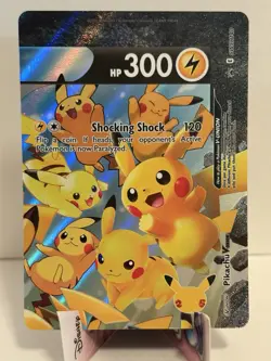 Pikachu V-Union PROMO Set of All 4 Cards SWSH139-142 NM Pokemon Nintendo M9253 - Image 4
