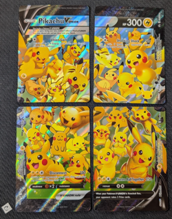 Pikachu V Union [Set Of 4] SWSH139 SWSH140 SWSH141 SWSH142 Pokemon TCG NM - Image 1