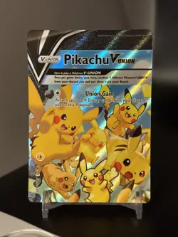 Pikachu V-Union Celebrations Full Set of 4 SWSH Promo Pokemon TCG Card NM - Image 2