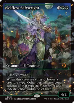 Selfless Safewright (Showcase 391) FOIL Lorwyn Eclipsed NM CARD ABUGames - Image 1