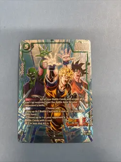 DBS Dragon Ball Fusion World FB02-089 Son Gohan Future Dokkan Battle SR ALT Card - Image 1