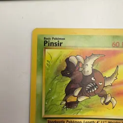 Pokemon TCG Pinsir Card 25/64 Jungle Unlimited Non-Holo Rare LP/MP - Image 5