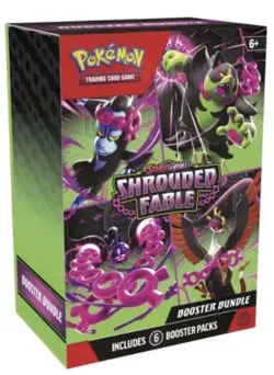 Pokemon Cards Sealed Shrouded Fable Booster Bundle (6 Packs) - Image 1