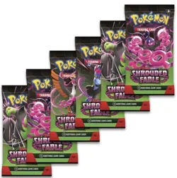 Pokemon Cards Sealed Shrouded Fable Booster Bundle (6 Packs) - Image 2