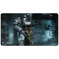 Magic Fallout Standard card Playmat Pure Steel Paladin Magic warhammer - Image 1