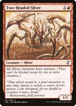 MTG Two-Headed Sliver ** Time Spiral Remastered ** English - Image 1