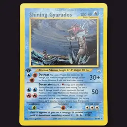 1st Edition Shining Gyarados Holo 65/64 Neo Revelation 2001 Pokemon WOTC-NM - Image 1