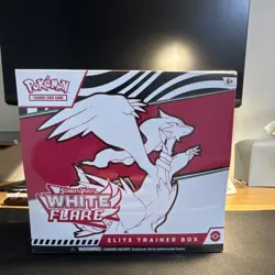 Pokemon TCG Scarlet & Violet White Flare Elite Trainer Box English - Image 1