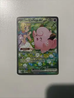 Lillie's Clefairy ex - 184/159 - Pokemon Journey Together Illustration Rare NM - Image 1