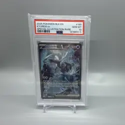 Pokemon Kyurem ex Sv: Black Bolt 165/086 Special Illustration Rare Holo PSA 10 - Image 1