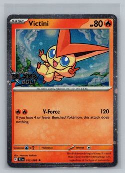 Pokemon TCG - Victini 012/086 Cosmos Holo - Black Bolt Stamped Promo - Image 1