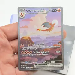 CARTA POKEMON CHARIZARD EX SAR 199/165 - MEW 151 - ITA - NEAR MINT - Image 2