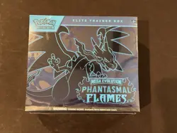 Pokemon Mega Evolution Phantasmal Flames Elite Trainer Box ETB Sealed - Image 1