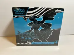 Pokemon Scarlet & Violet Black Bolt Elite Trainer Box English Zekrom - SEALED - Image 1