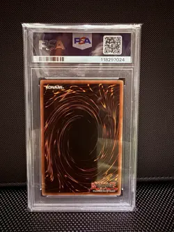 2006 YU-GI-OH! ENEMY OF JUSTICE SNEAK PEEK #EN002 TOON DARK MAGICIAN GIRL PSA 9 - Image 2