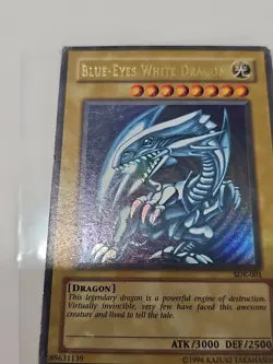 Yugioh Blue-Eyes White Dragon SDK-001 Ultra Rare HP Unlimited - Image 4