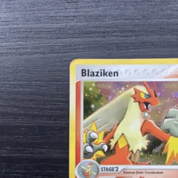 Blaziken 3/109 HOLO Pokemon Card EX Ruby & Sapphire Holo Rare (lightly played) - Image 4