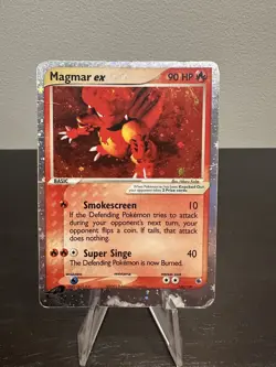Magmar ex 100/109 Ruby and Sapphire Holo Pokemon TCG - HP - Image 1