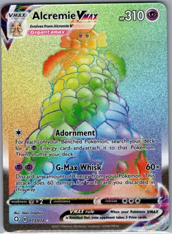 Alcremie VMAX (Secret) 073/072 Shining Fates - Pokemon Card - NM - Image 1