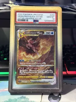 Origin Forme Palkia VSTAR 259/172 S12a: VSTAR Universe Holo (Japanese) PSA 10 - Image 2