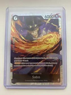 One Piece TCG | Sabo PRB02-014 SR - One Piece Card the Best Vol. 2 NM - Image 1
