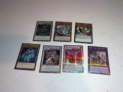 Yugioh Card Lot Quarter Century Secret Rare Cards Lot Of 7 - Image 1